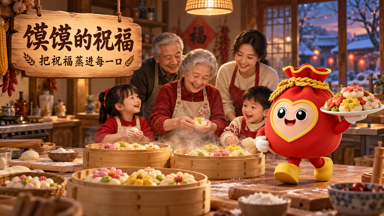 馍馍的祝福·从馍里挖出文化母题