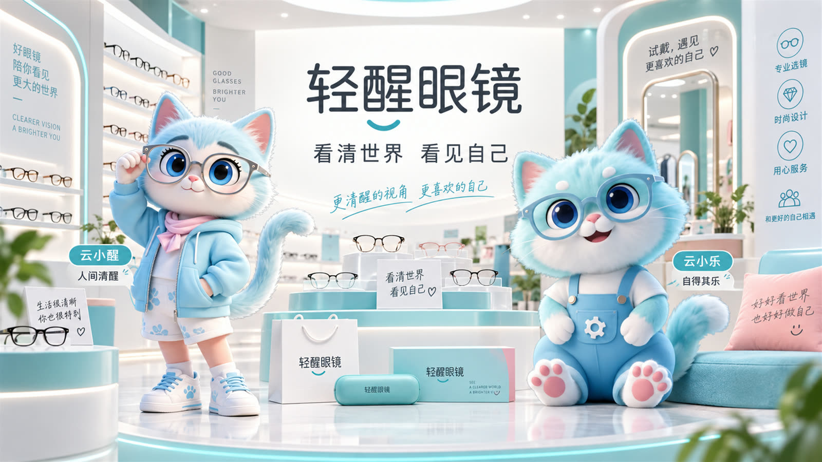 轻醒眼镜·以人格刷新品牌形象