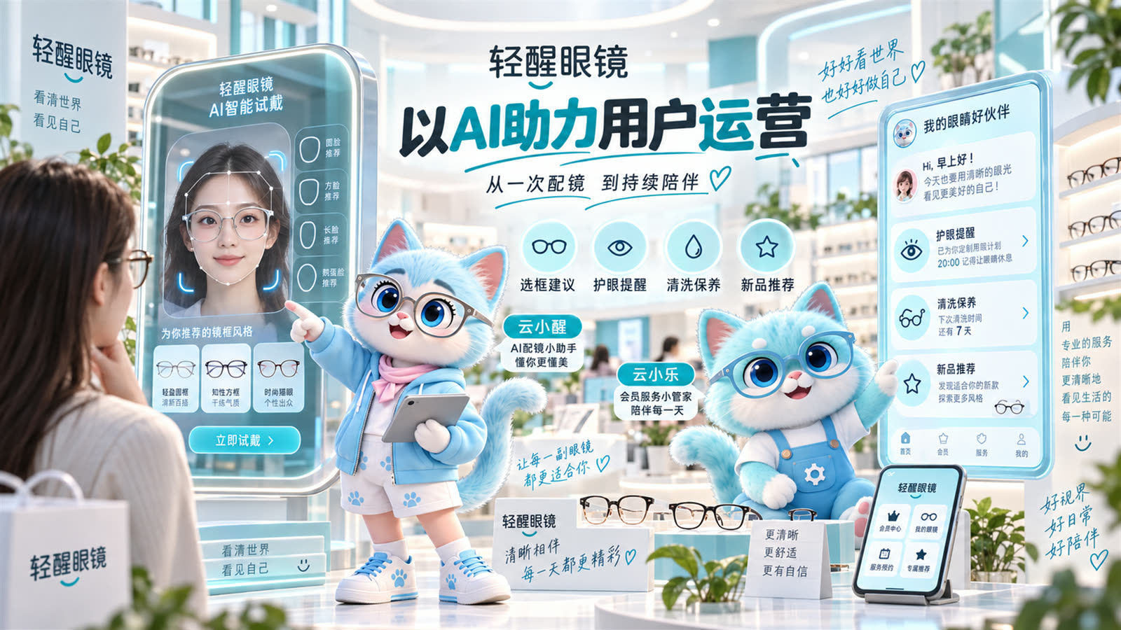 轻醒眼镜·以AI助力用户运营