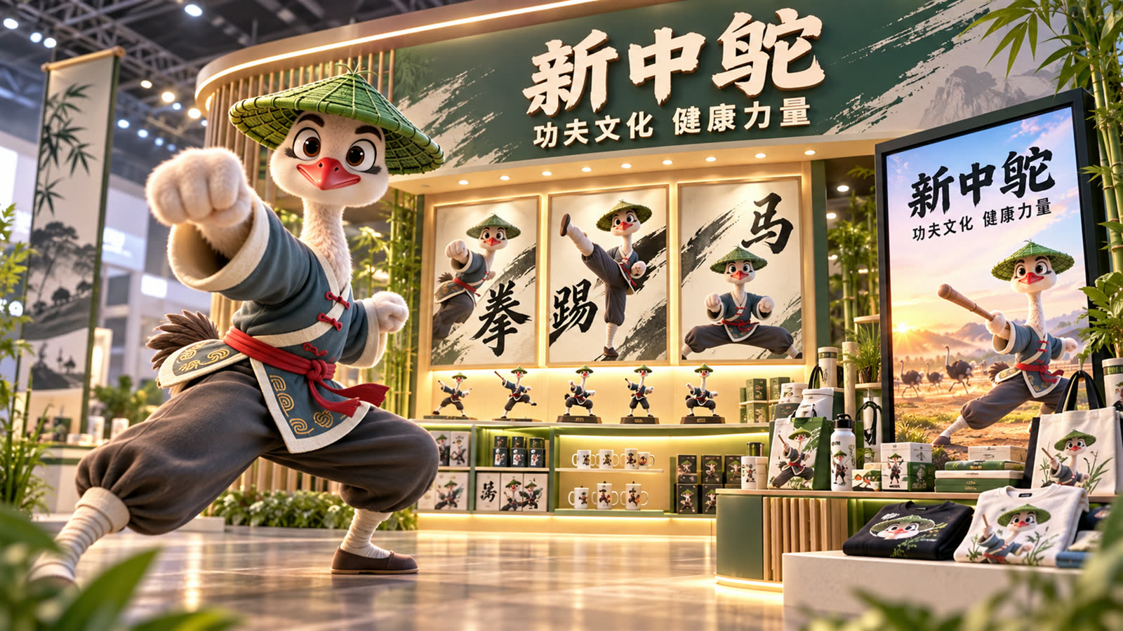 新中鸵·IP形象