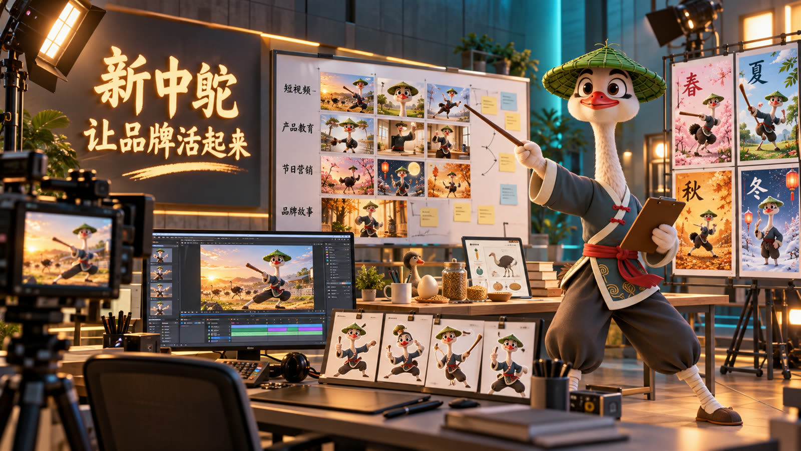 新中鸵·IP内容矩阵