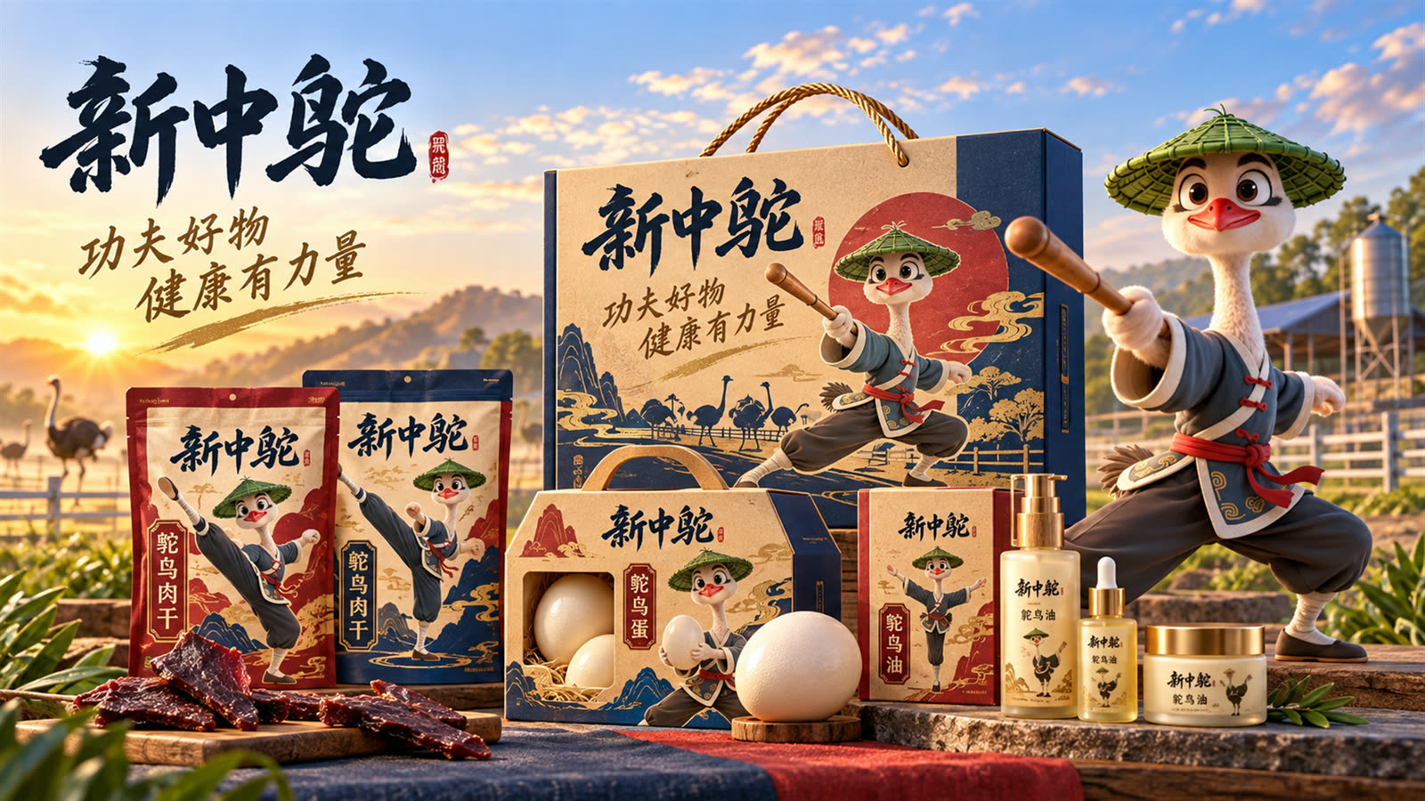 新中鸵·IP引领包装
