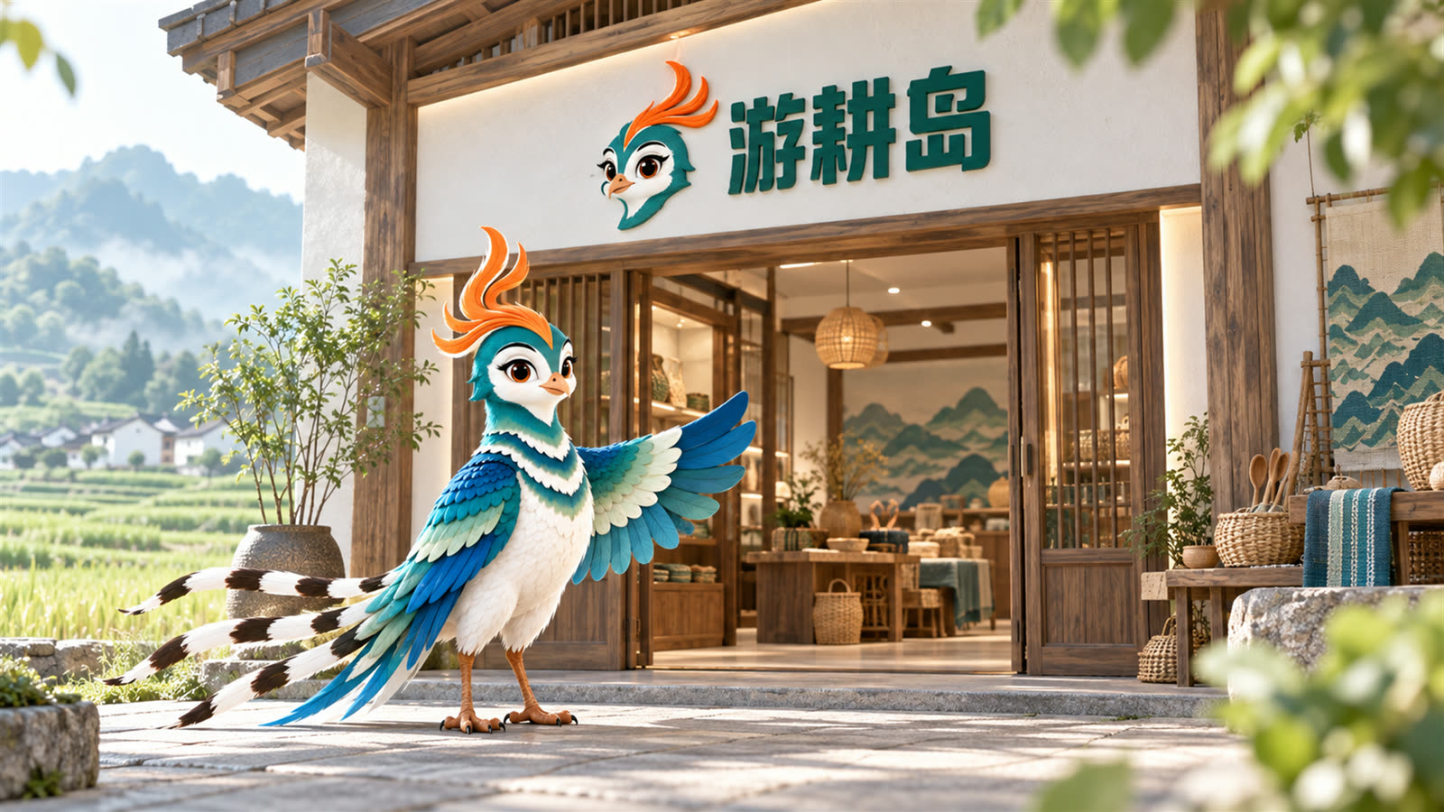 游耕岛·只知耕鸟品牌IP