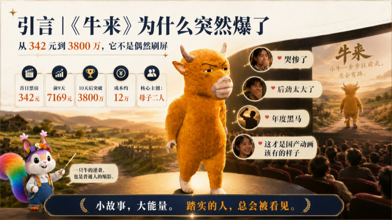 《牛来》爆火,揭示IP爆火的三重密码—从《牛来》爆火看超级IP的引爆逻辑