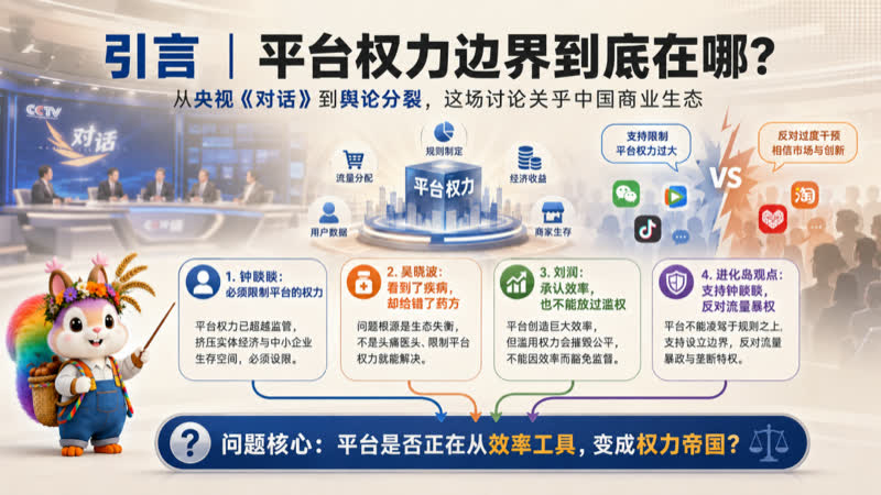 支持钟睒睒:平台霸权正在制造中国式内卷