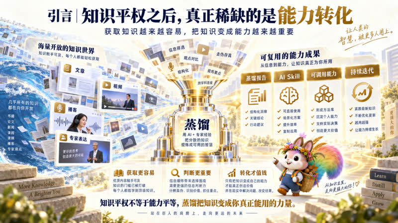 蒸馏实验室:100天蒸馏百位专家,打造一个超级Agent